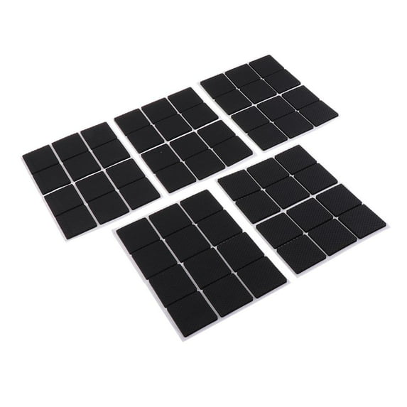 5 sheets of for chairs, furniture, floor protection 44x44mm square