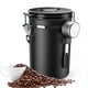 thumbnail image 1 of Tarro de café de 500 g de granos, recipiente para granos de 1,8 l, con cuchara para cacao, 1 of 7