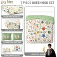 thumbnail image 5 of Harry Potter Herbology Magic 7 Piece Queen Size Bed Set with Shams, 5 of 5