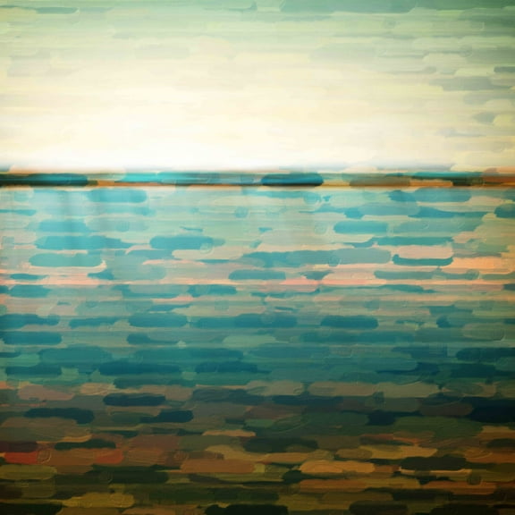 Ormond Beach by Parvez Taj Painting Print on Wrapped Canvas