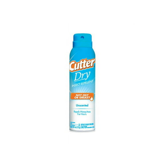 Cutter HG-96058 Dry Insect/Mosquitoes Repellent, Aerosol, 4 Oz, Each
