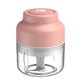 thumbnail image 2 of Picadora de verduras eléctrica USB picadora de ajo, amoladora de cocina recargable inalámbrica, D2, 100 ml, rosa Speravity HA003936-01B, 2 of 7