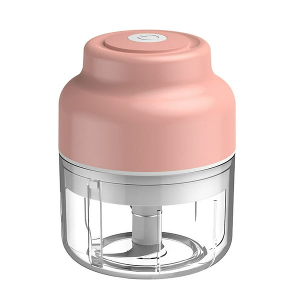 Billuyoard Picadora de verduras, picadora de ajo eléctrica USB, molinillo de cocina recargable inalámbrico Herramientas y accesorios para hornear Rosado 100ml Billuyoard HA003936-01B