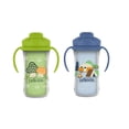 thumbnail image 1 of Pack 2 Vaso Entrenador Dr Browns 10oz Térmico popote Bicolor, 1 of 11