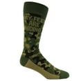 thumbnail image 4 of Men's My Feet Are Hiding Socks Funny Camo Army Print Hunting Novelty Graphic Footwear, 4 of 7