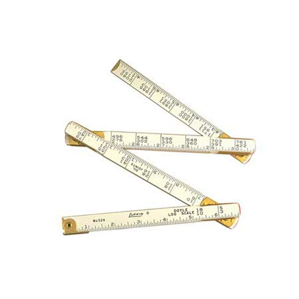Doyle Log Folding Rule,Length 48 In LUFKIN 524