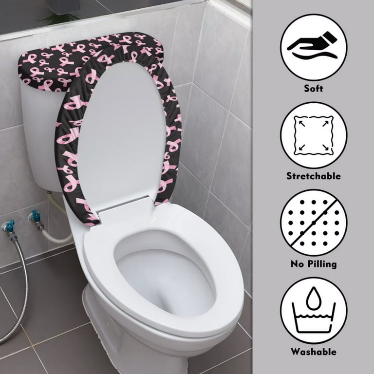 Soft toilet seats sale with decorative lids