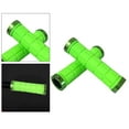thumbnail image 3 of pitrice 1 Pair Bicycle Double Lock MTB Bike Handlebars Hand Cover Anti-slip Green, 3 of 9