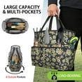 thumbnail image 2 of Daisy Flowers Garden Tools Bag, Water-proof Oxford Garden Tote Home Organizer Gardening Tool Bag Kit Holder with 8 Pockets for Indoor and Outdoor Gardening(Tools Not Included), 2 of 6