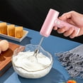 thumbnail image 4 of Gkeoshab Egg Beater Wireless Hand Mixer With Semi Automatic Operation USB Charged And Multi Functional For Home Use Ideal As A Versatile Kitchen Tool For Making Batters And Frothing Milk, 4 of 9