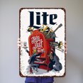 thumbnail image 3 of Placa Metal Vintage Lite Pintura Hierro Rectangular Pared para El Y Bar 30x40cm, 3 of 9
