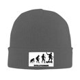 thumbnail image 3 of ZICANCN Tuque en Tricot - Skate Evolution Bonnet d'Hiver Doux et Chaud Classique pour Hommes Femmes Variation d'Origine des Espèces, 3 of 6