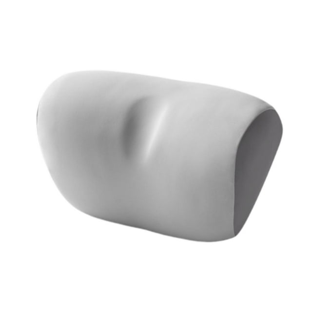 Almohada para reposacabezas de coche Strade Fareast Limited Almohada de cuello ergonómica de espuma viscoelástica Gris