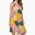 thumbnail image 2 of Lemon Tree Spring Summer Dresses For Women Fashion Dress Casual Sleeveless Loose Sundress With Pockets, 2 of 4