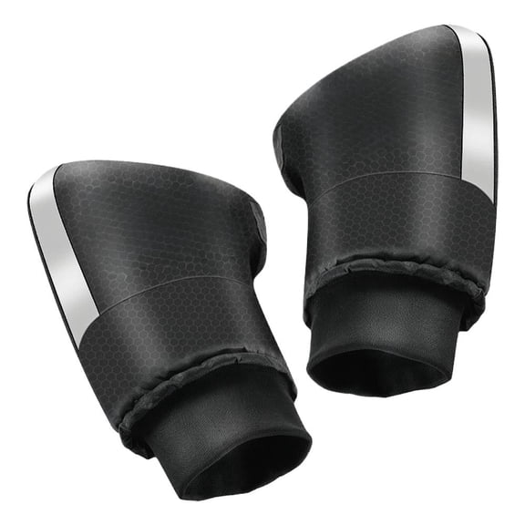 Motorcycle Handlebar Gloves Muffs Winter Cycling Gloves Waterproof Handlebar Cover Mitts Snowmobile E-Bike Thermal Gloves