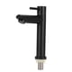 thumbnail image 4 of Grifo de baño, grifo de lavabo individual de acero inoxidable negro, confiabilidad excepcional, 4 of 8