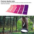 thumbnail image 3 of Graflsoa Gradient Silicone Resistance Bands Set with Carry Bag & Guide - Blue or Pink, 5 Sizes (600x50mm), 3 of 6