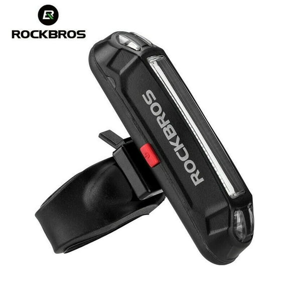 ROCKBROS Bike Tail Light Rear Light USB Rechargeable Super Bright LED Red Cycling Safety Warning Taillight