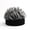 Gray, variant on M Buder Wig Hat Funny Knitted Beanie Novelty Hair Cap Comfortable Breathable for Men Women Blue