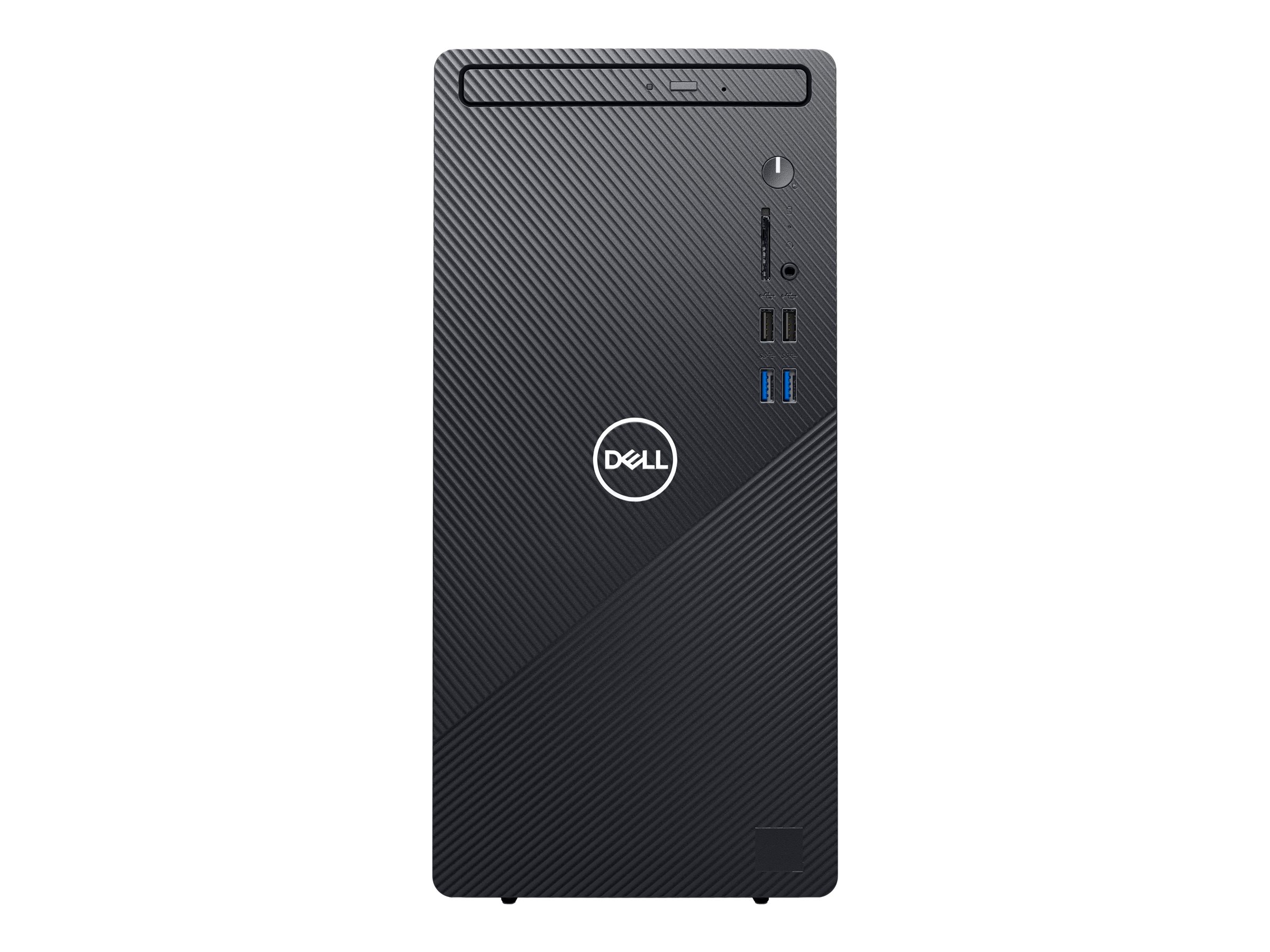 Dell Inspiron 3880 - Compact desktop - Core i7 10700 / 2.9 GHz - RAM 8 GB - SSD 512 GB - NVMe - DVD-Writer - UHD Graphics 630 - GigE - WLAN: Bluetooth, 802.11a/b/g/n/ac - Win 10 Home 64-bit - monitor: none - black - image 3 of 6