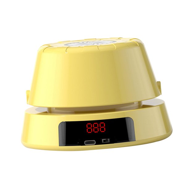 Máquina eléctrica de pantalla LED de 10 niveles de bajo ruido ajustable a distancia Amarillo Sharpla Máquina de saltar la cuerda