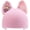 pink, variant on Jiibva Cute Ski Helmet Cover with Cat Ears Skiing Head Warmer Sports Helmet Accessories Unisex Skiing Caps for Ski Bike Motorcycle Outdoor Sport