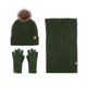 thumbnail image 1 of Gorro a prueba de viento para adultos, ciclismo, esquí, gorro de punto, bufanda, conjuntos de mascarilla, gorro de punto cálido, bufanda para mujer, 1 of 2