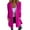 Hot Pink, variant on Women's Peacoat with Hood Trendy Button down Wool Blend Thermal Overcoat Fall Winter Trench Jackets