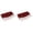 Red 2PCS, variant on JHEHF Portable Badminton Net for Outdoor Sports, Tennis Net Mesh, Sport Training Standard Badminton Net for Backyard Outdoor Sport Playing Tennis