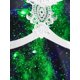thumbnail image 4 of Vestido de Navidad de Talla Grande con Estampado de Alce de Panel de Encaje Rosegal Vestidos Estampados Tallas Grandes, 4 of 5