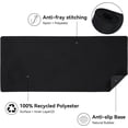 thumbnail image 4 of Mouse Pad with Durable Stitched Edge XL Gaming Keyboard Pad Rubber Base Mouse Mat Extended Desk pad for Gamer Office Home Mousepad .;;x .;;x ., 4 of 7