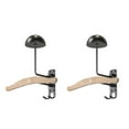 thumbnail image 4 of Clerance! Single Wooden Motorcycle Helmet Rack Wall Mounted Hanger Helmet Display Rack Hook Racing Sports Equipment Rack, 4 of 4