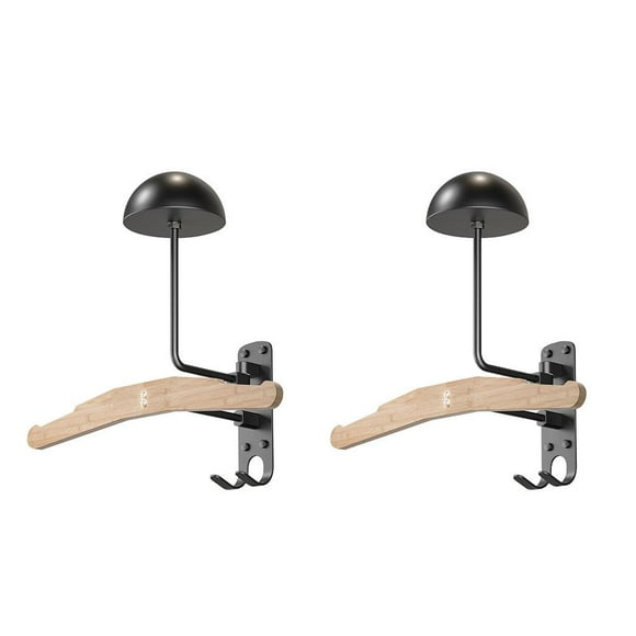 Porte-Casque de Moto avec Porte-Manteau, Support Mural pour Casques de Moto