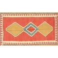 thumbnail image 1 of Ahgly Company Indoor Rectangle Contemporary Scarlet Red Oriental Area Rugs, 5' x 8', 1 of 6