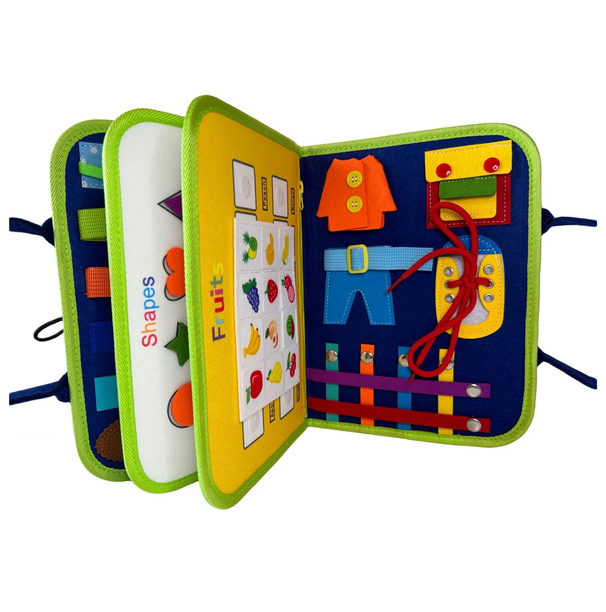 Channie's Busy Book Set for Kids, 3+ Year Old Girls Boys with 19 Activity Books, 18+ DIY Puzzles, Learning Toy- Hands on Learning for Children