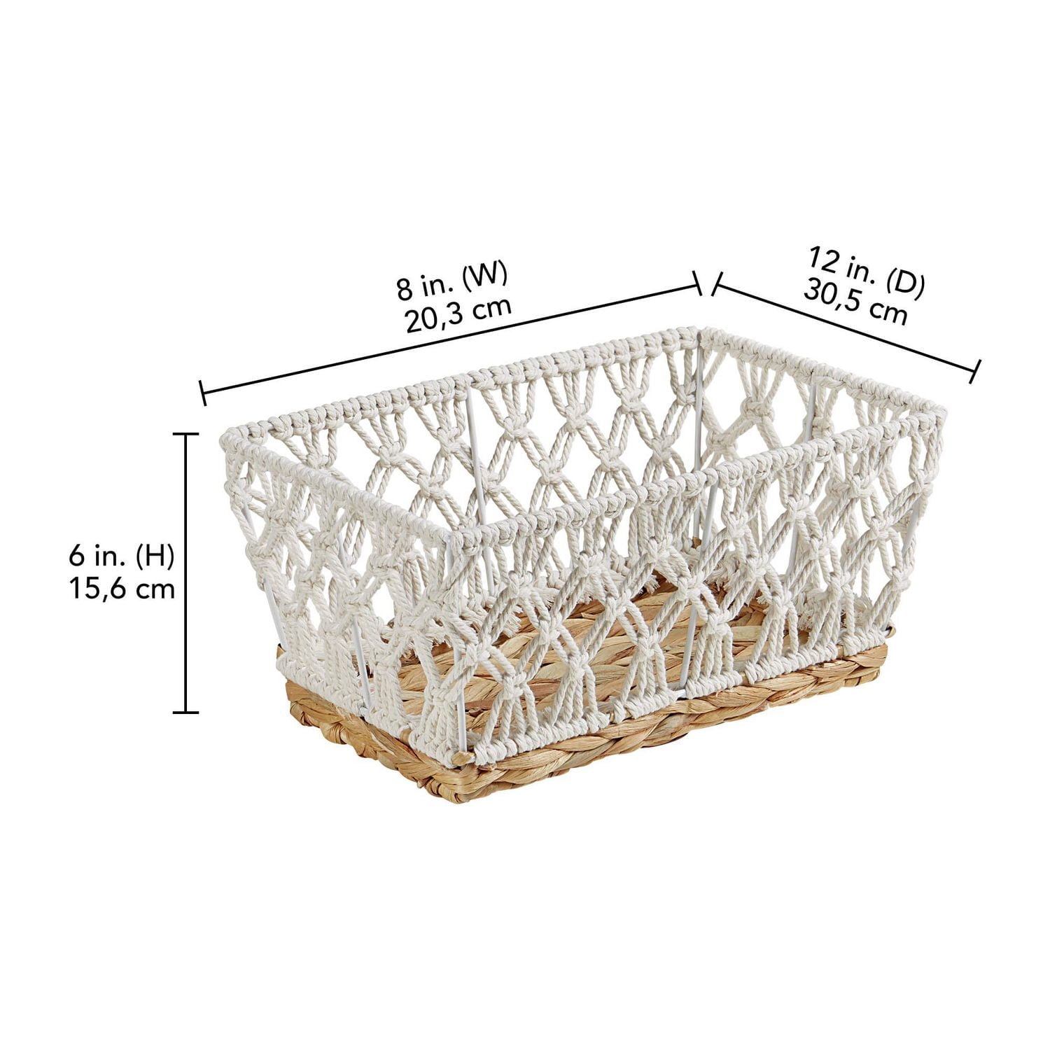 Panier décoratif HOMETRENDS