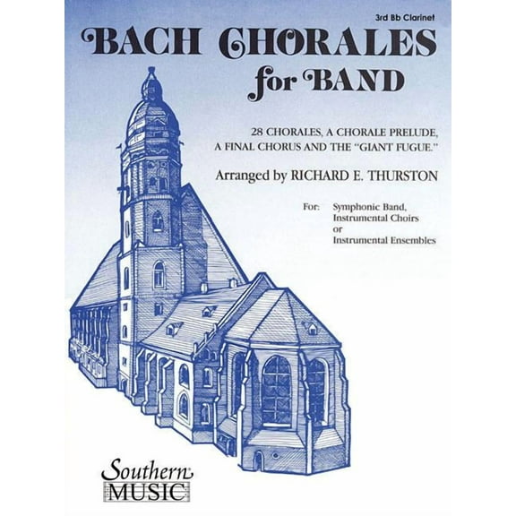Bach Chorales for Band: Clarinet 3 (Paperback)