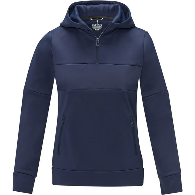 Elevate Life Sweat à Capuche Anorak pour Femmes Demi-Zip