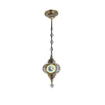 thumbnail image 2 of Angora Ece Hanging Turkish Small Globe Light | Turkish Moroccan Chandelier Lamps for Home (23.62"), 2 of 6