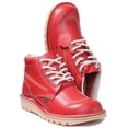 thumbnail image 5 of Kickers Kick Hi M Men's Core Lace Up Leather Ankle Boot In Red Size 12, 5 of 6
