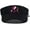 Black, variant on ® Women's Sports Visor Hat - Lightweight 100% Cotton, Adjustable Strap, 3D Puff Embroidery for Running, Golf, Tennis