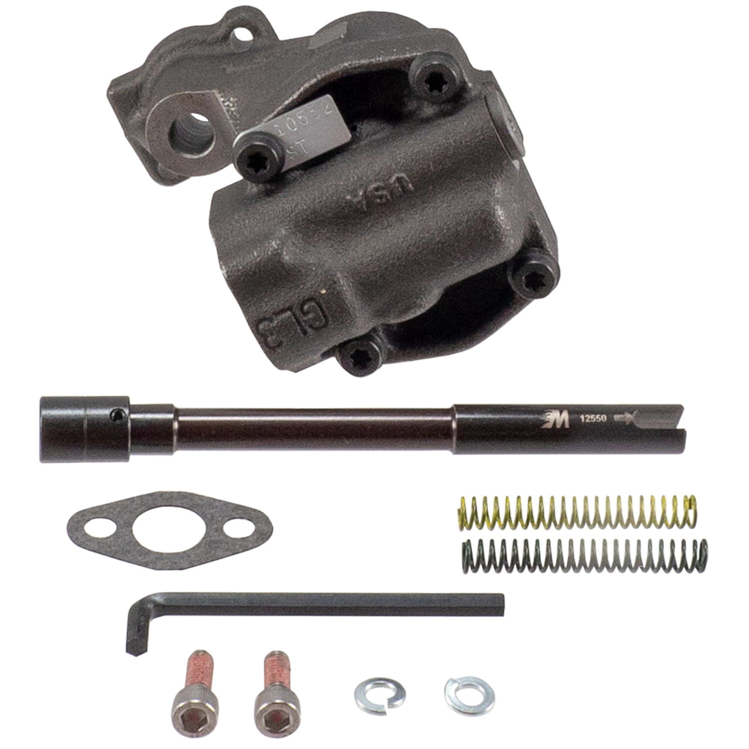 Melling 10552ST Oil Pump - High Volume/High Pressure - 3/4 in Inlet - SBC Fits select: 1988-2000 CHEVROLET GMT-400, 1995-2000 CHEVROLET TAHOE