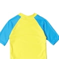 thumbnail image 6 of BULLPIANO Toddler Boys Two Piece Swimsuit Short Sleeve Swim Shirt & Trunks Rashguard Quick Dry Bathing Suit Swimwear Kids Sunsuit Set, 6 of 8