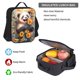thumbnail image 5 of Fotbe Elegant Cute Panda Sunflower Set Escolar 3 en 1 para Niños - Mochila Duradera con Lonchera Aislante y Estuche para Lápices - Mochila Escolar para Niños y Niñas, 5 of 7