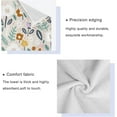 thumbnail image 4 of SKYSONIC 3 Pack Towel Creative Flowers Cotton Bath Towel Set (1 Bath Towel, 1 Hand Towel, 1 Washcloth) for Bathroom, Super Soft and Quick Dry Towels, 4 of 7