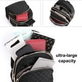 thumbnail image 4 of Mini Backpack for Women Cute Small Backpack Purse Girls PU Leatherblack, 4 of 5
