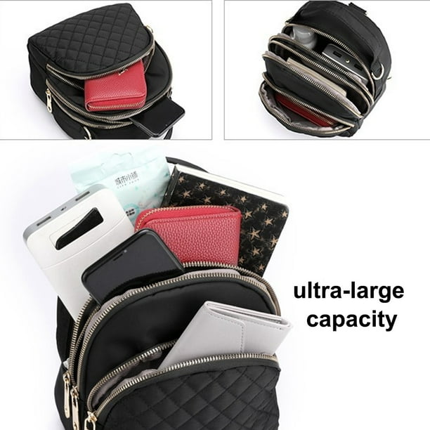 Zdew Mini Backpack For Women Cute Small Backpack Purse Girls Pu Leather Grey Mini