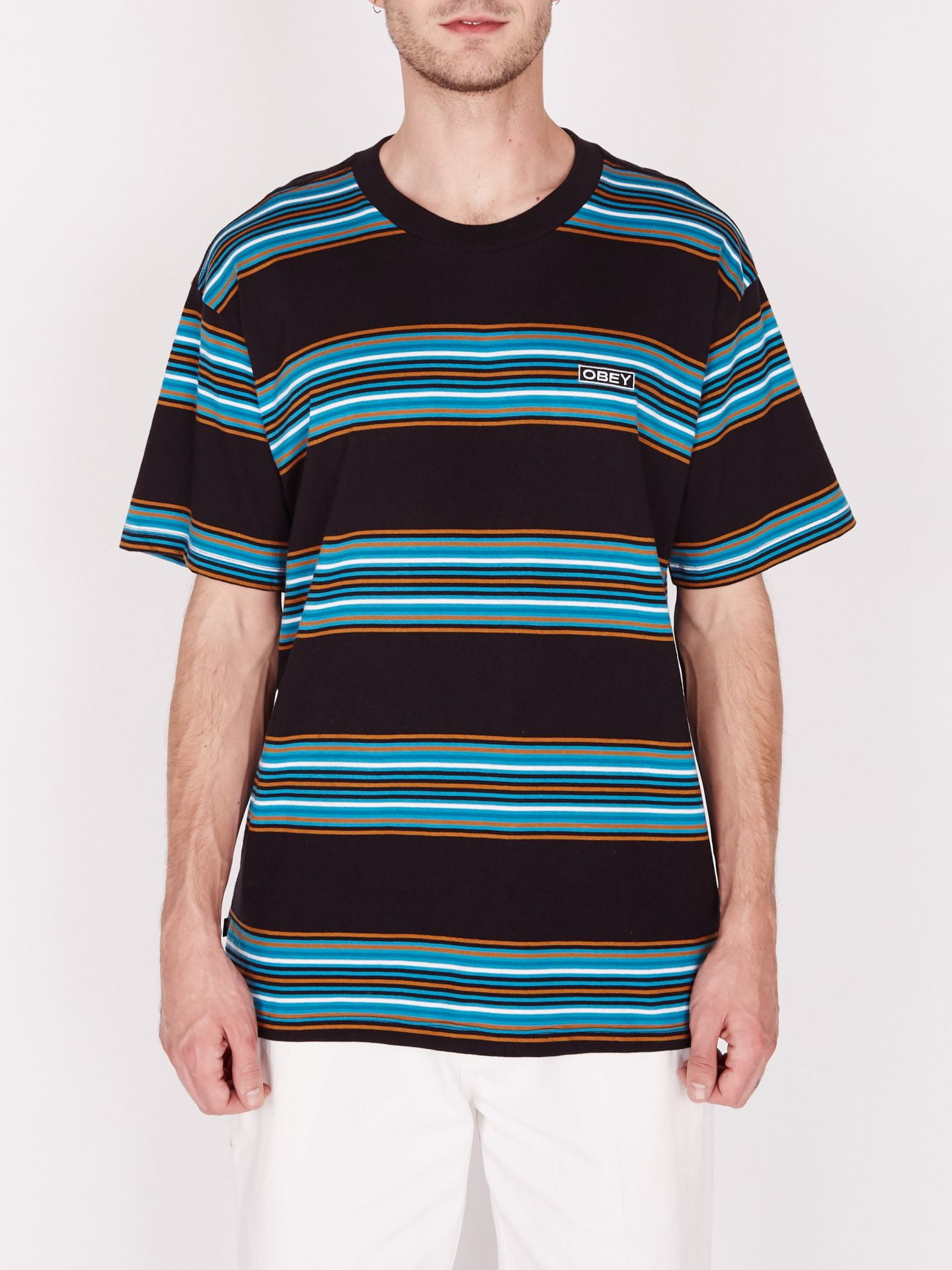 Route Classic Short Sleeve Striped Tee 