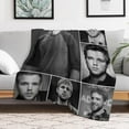 thumbnail image 6 of Max Thieriot Blanket Cool #1 Throw Blankets Ultra Soft Flannel Lightweight Throws for Couch, Bed, All Seasons Use 30""*40""（76 * 100cm）, Style, 6 of 6