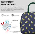 thumbnail image 3 of Lunch Bag Lunch Box for Women Reusable Insulated Lunch Bags,Water-Resistant Avocado Cooler Lunch Tote Bag, Large Capacity for Work Travel Picnic, 3 of 6